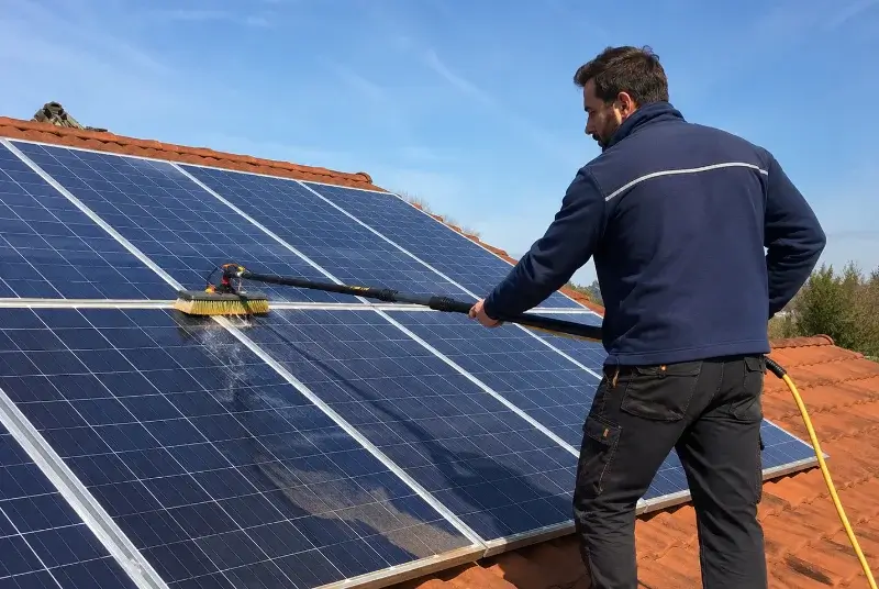 Nettoyage et entretien de panneaux solaires à Ustaritz