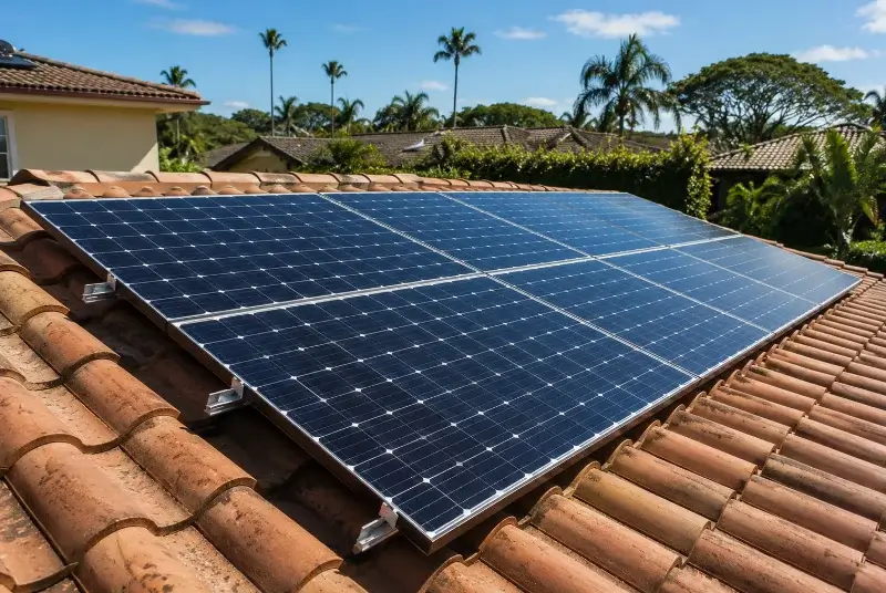 Installation de panneaux solaires à Ustaritz